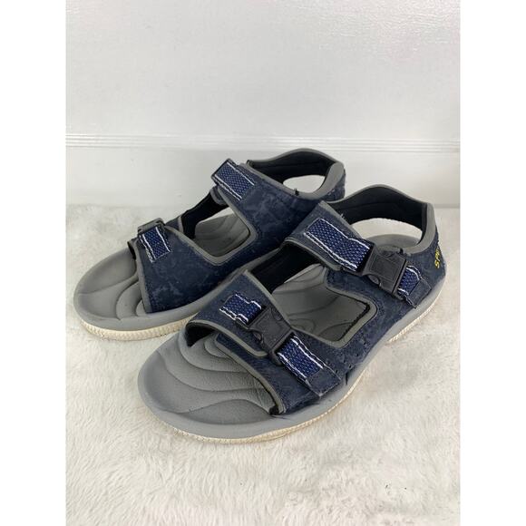 Sperry Men’s Navy Adjustable Strap Sandals Size 9M - Picture 1 of 9